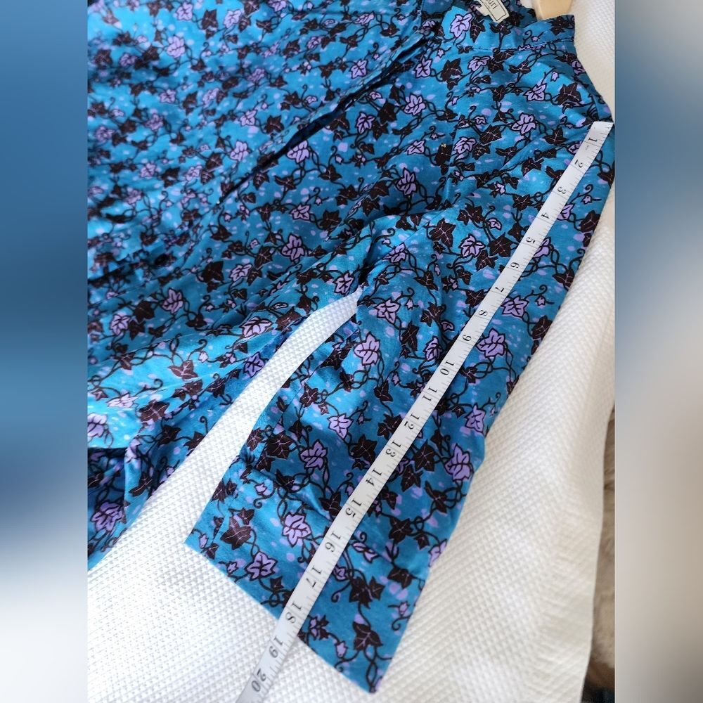 Zuri Floral Blue Dress - Picture 10 of 11